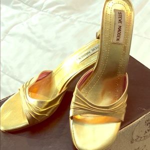 Steve Madden, Low Sandal Heels 7.5